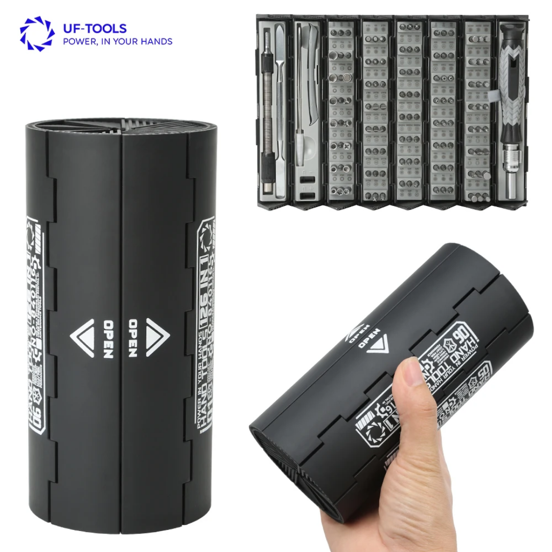 مجموعة مفكات براغي أسطوانية ١٢٦ قطعة - ٨٤٠١١٦