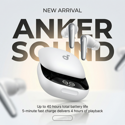 Anker Soundcore Liberty 4 Pro | Noise Cancelling True-Wireless Earbuds