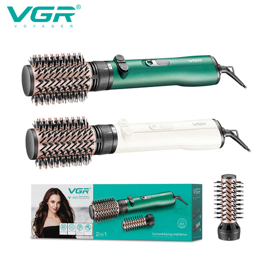 VGR 2-In-1 Professional Rotating Hot Air Styler V-498