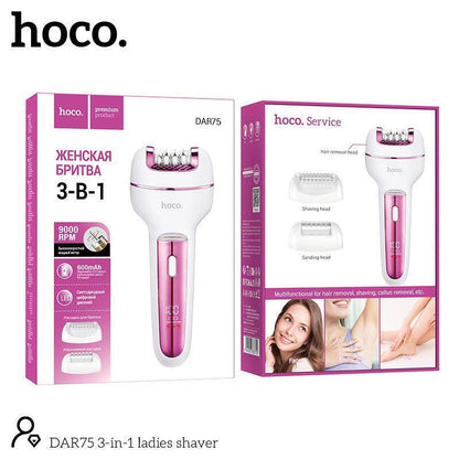 Hoco 3in1 Ladies Shaver - DAR75