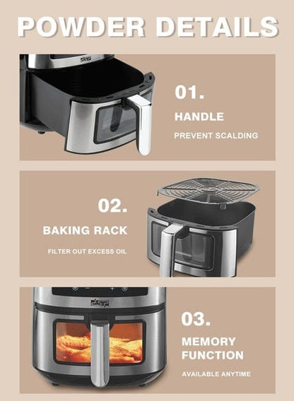 Dsp Air Fryer 1700W/6.0L - KB2175