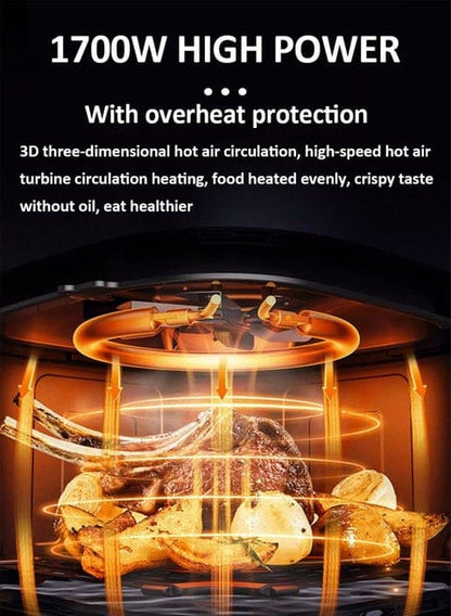 Dsp Air Fryer 1700W/6.0L - KB2175