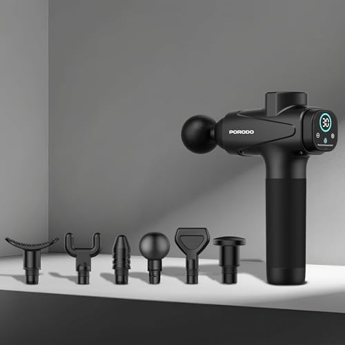 Porodo Multi-Head Deep Massage Gun