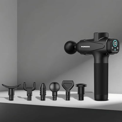 Porodo Multi-Head Deep Massage Gun
