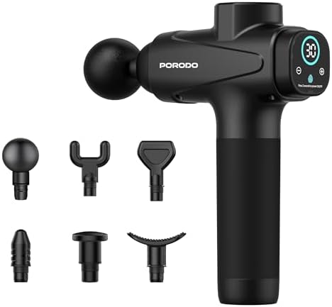Porodo Multi-Head Deep Massage Gun