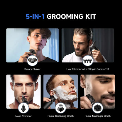 Enchen 5-In-1 Grooming Kit Electric Shaver X8S-C