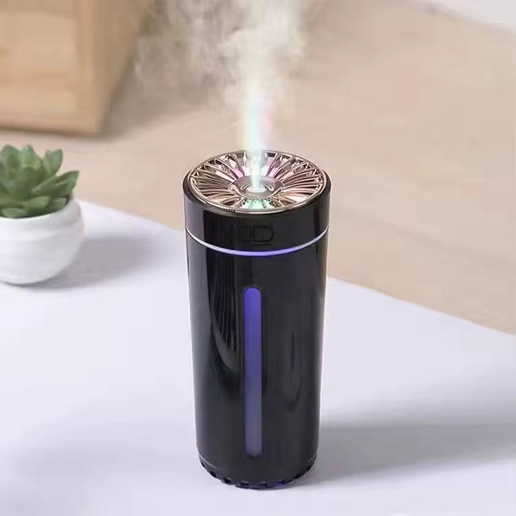 Ultrasonic Aroma Air Humidifier with 7-Color LED Light | 300ml