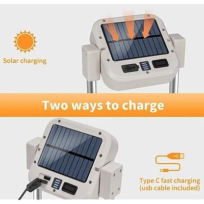 Solar Multifunctional COB Work Light