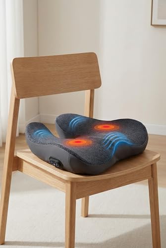 Green Lion Relieve Seat Cushion with Massage & Heat Therapy