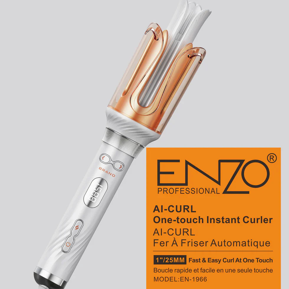 Enzo Glam AI-Curl | One-Touch Instant Curler EN-1966