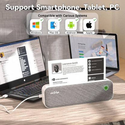 PeriPage A40 Mini Portable Thermal Bluetooth Printer