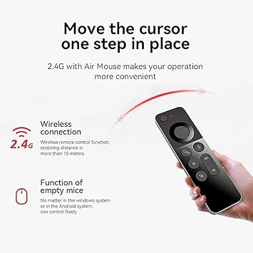 Wownect W3 Air Mouse 2.4G Wireless Remote Control