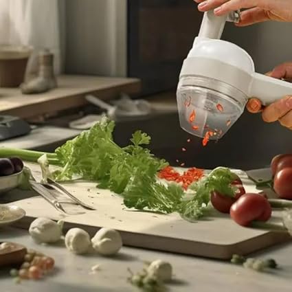 Porodo LifeStyle 45W 4in1 Portable Food Chopper