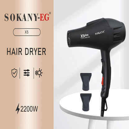 Sokany Professional Hair Dryer 2200W SK-X6