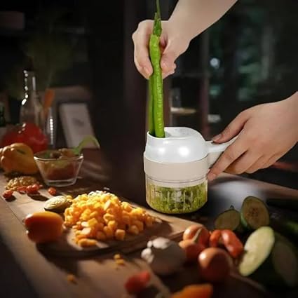 Porodo LifeStyle 45W 4in1 Portable Food Chopper