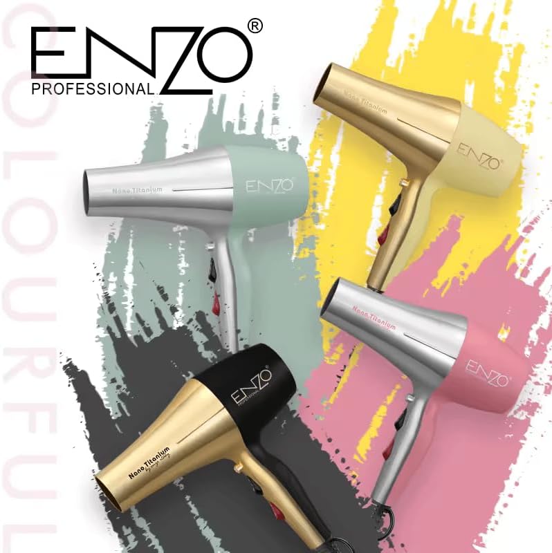 Enzo Nano Titanium Hair Dryer EN-8862