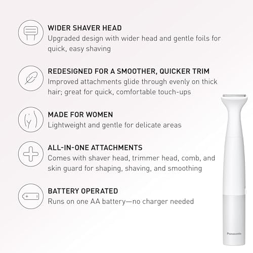 Panasonic Bikini Trimmer & Shaver ES-WV62-H