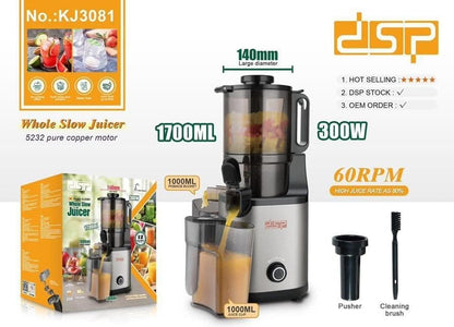 Dsp Whole Slow Juicer – KJ3081