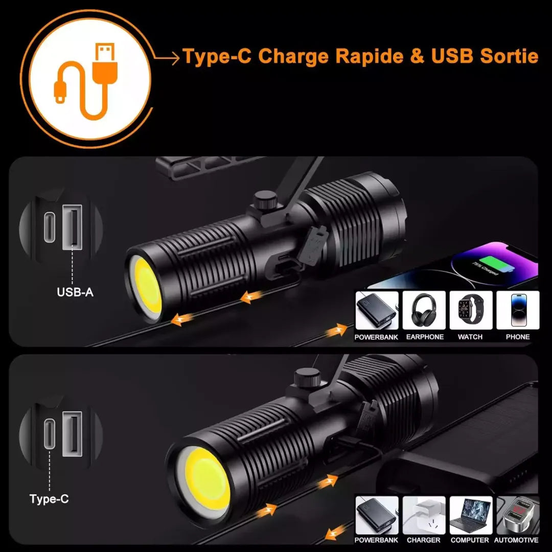 GearUP SL500 PRO Multifunctional Searchlight