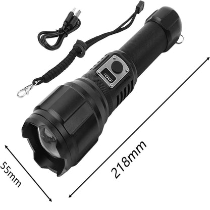Tohil Zoomable Super Bright LED Flashlight