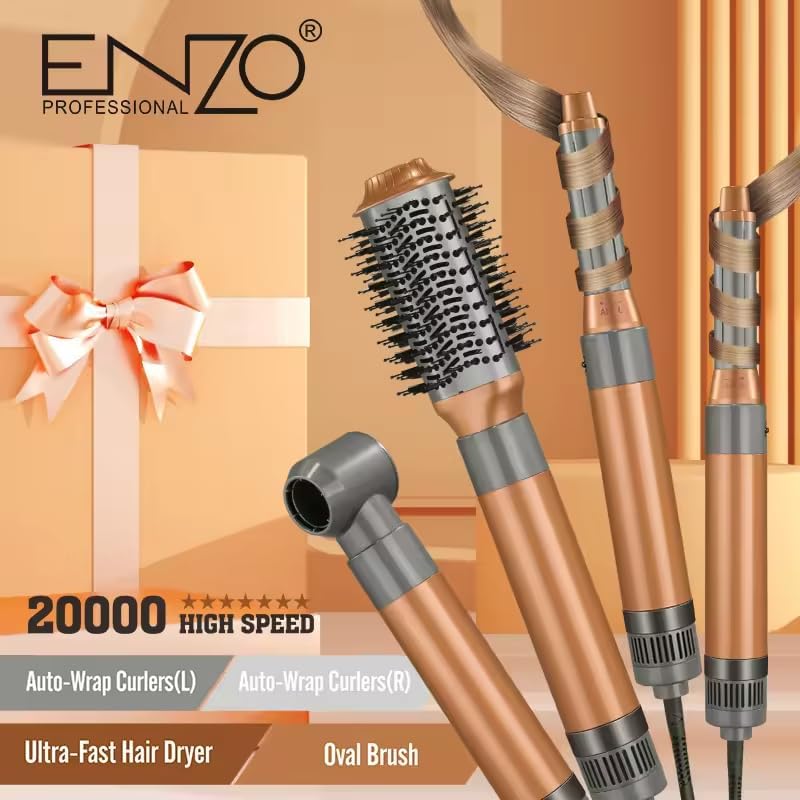 Enzo 4-In-1 FlexStyle Hair Dryer & Styler 2200W EN-4131