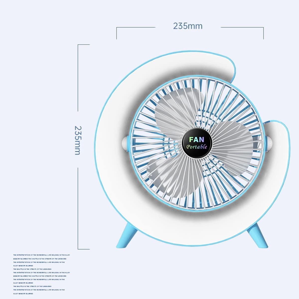 Multifunctional Colorful Desktop Fan