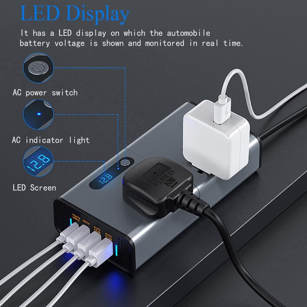 200W Car Power Inverter