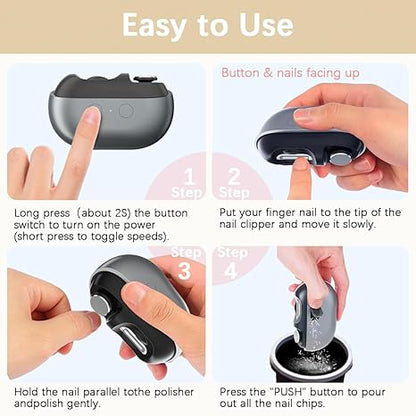 Multi Functional Electric Nail Clipper - M7