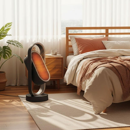 Green Lion Heater Power Fan & Heater with Remote Control