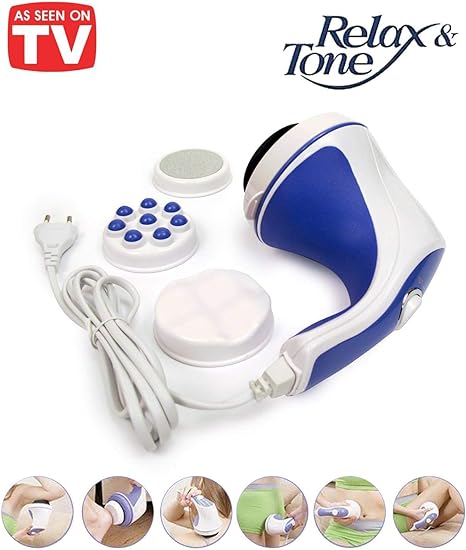 Relax Spin Tone HandHeld Full Body Massager