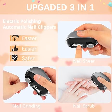 Multi Functional Electric Nail Clipper - M7