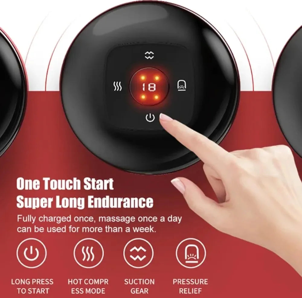 جهاز تدليك الحجامة الذكي للتنفس