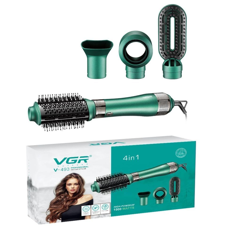 VGR 4-In-1 Professional Hot Air Styler 1000W V-493