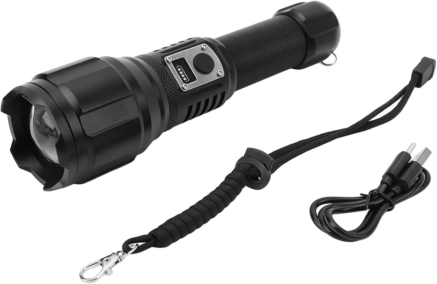 Tohil Zoomable Super Bright LED Flashlight