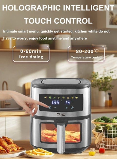Dsp Air Fryer 1700W/6.0L - KB2175