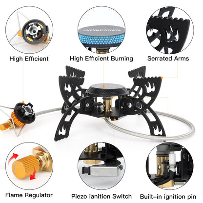 Green Lion Spider Camping Stove
