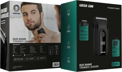 Green Lion Duo Shave - Hair Trimmer & Shaver