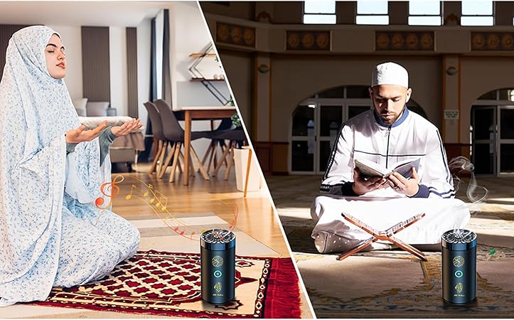 Oud Bukhoor 2-In-1 Electric Incense Burner with Quran Speaker SQ-600