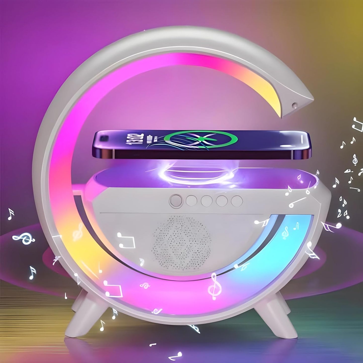 Bluetooth Led Wireless Charging Speaker BT-3401