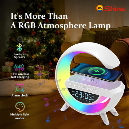 Bluetooth Led Wireless Charging Speaker BT-3401