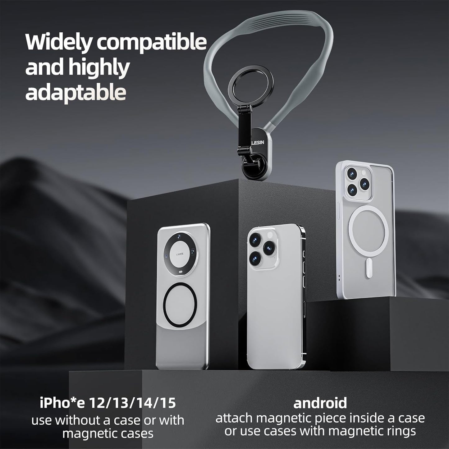 Telesin Smartphone Magnetic Neck Holder MNM-001