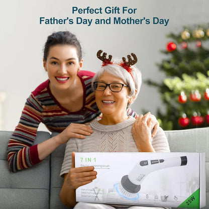 فرشاة التنظيف الكهربائية 7 في 1