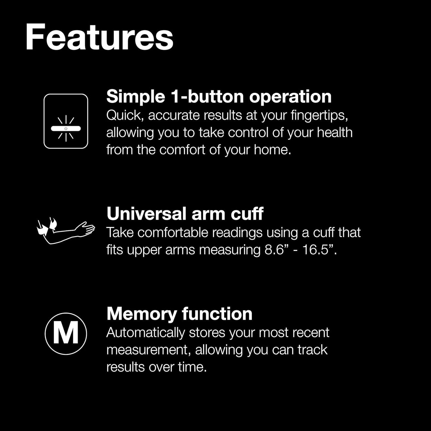 Braun ExactFit 1 Upper Arm Blood Pressure Monitor - BUA5000EU