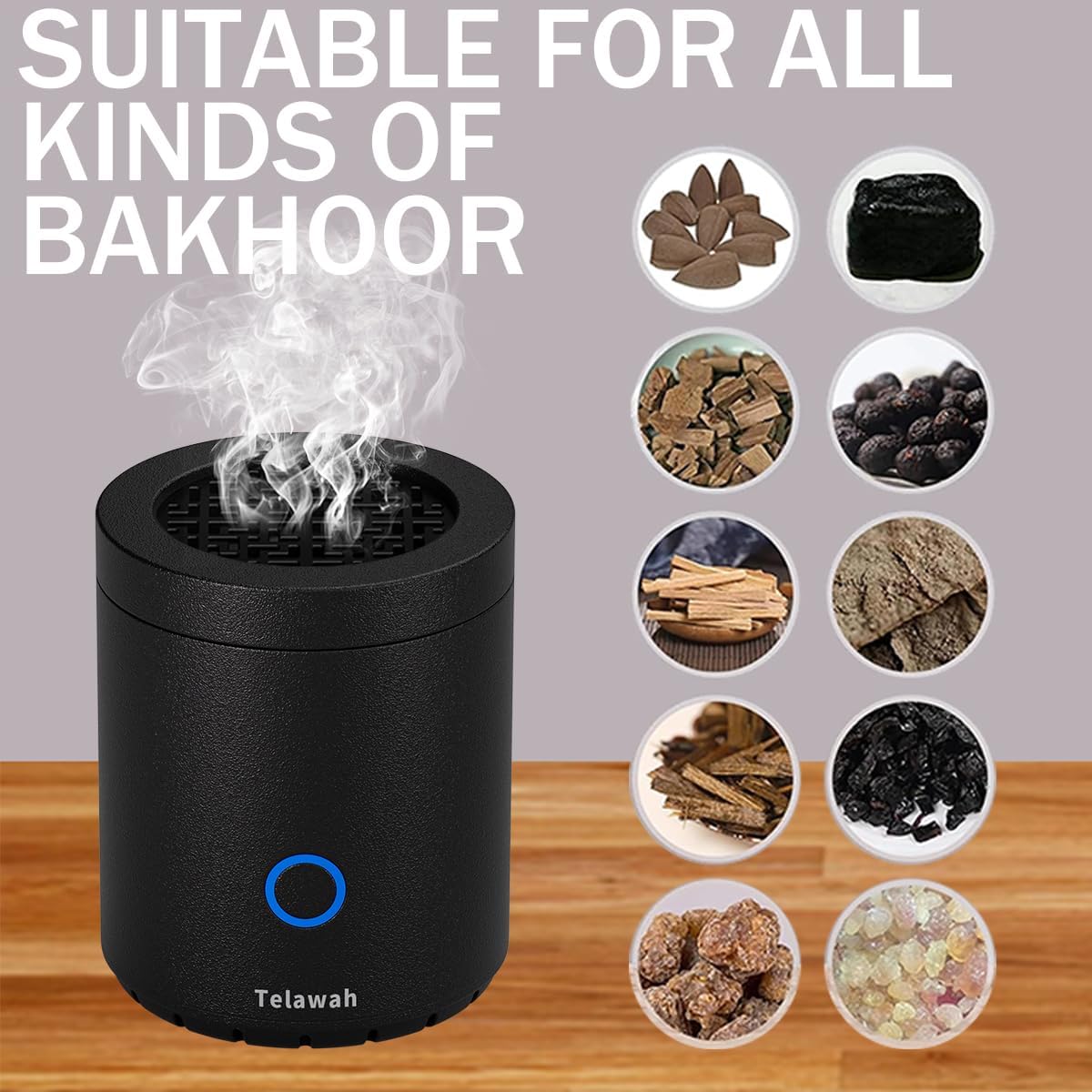 Telawah Bukhoor Burner BK-208