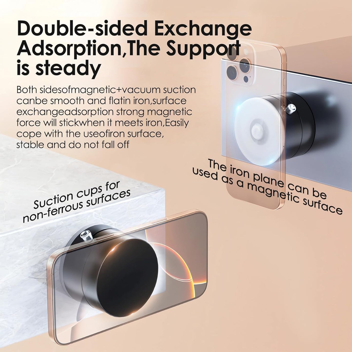 حامل هاتف مغناطيسي مفرغ من الهواء - A2