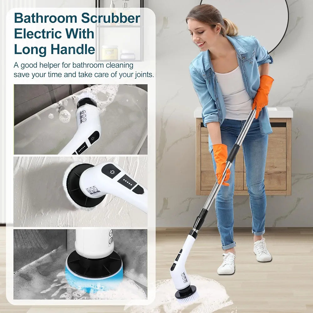 فرشاة التنظيف الكهربائية 7 في 1