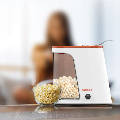 Porodo Air-Popped 1200W Detachable Tank Popcorn Maker