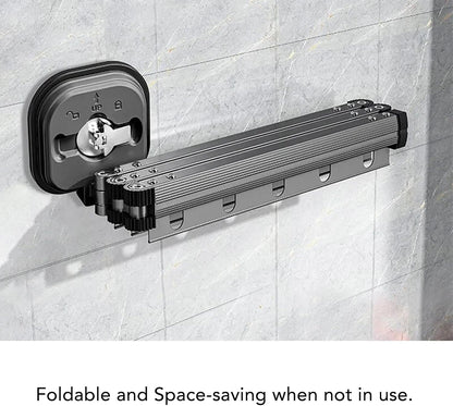Wall Mounted Folding Clothes Drying Rack