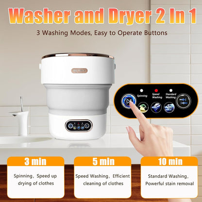 Foldable Mini Washer 15L