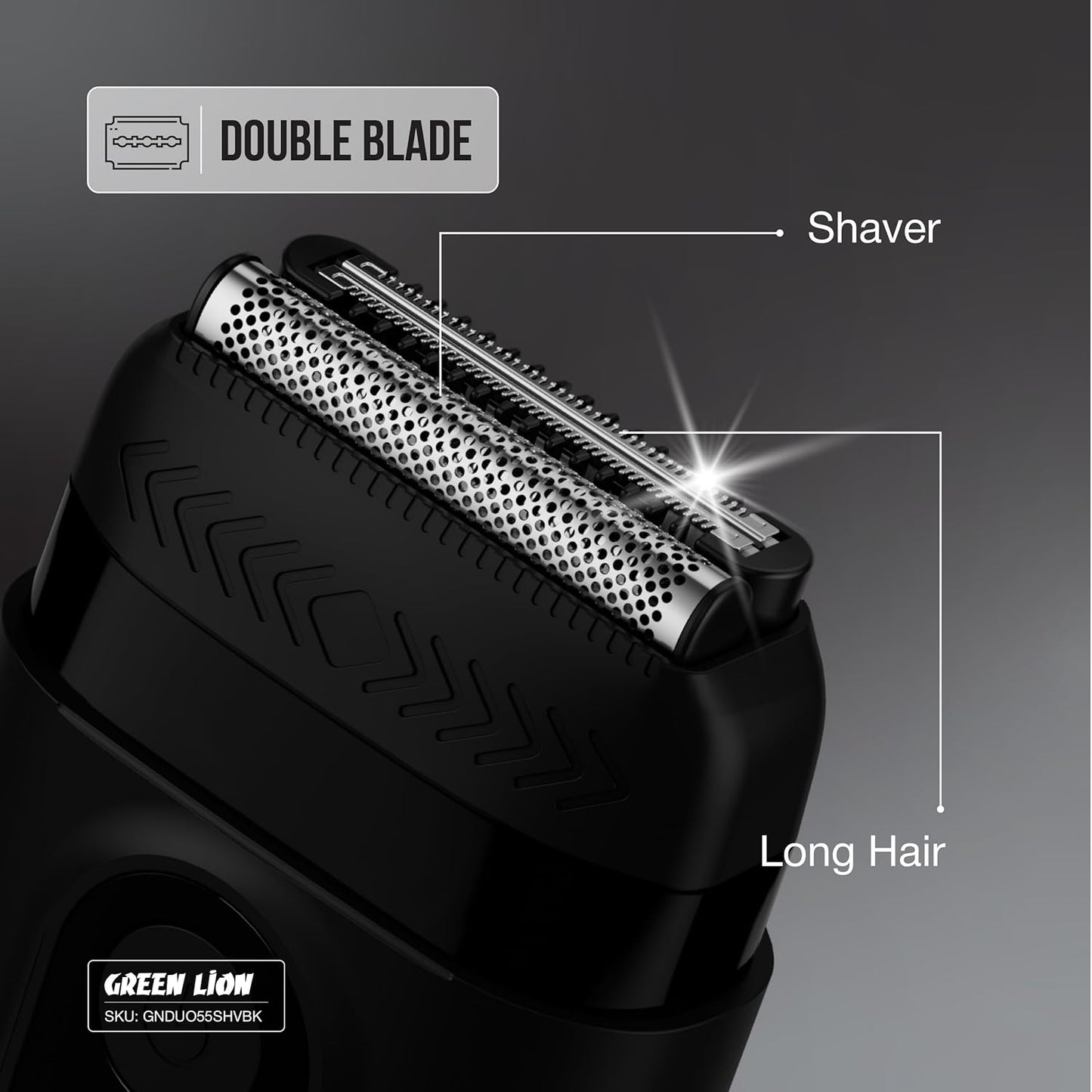 Green Lion Duo Shave - Hair Trimmer & Shaver